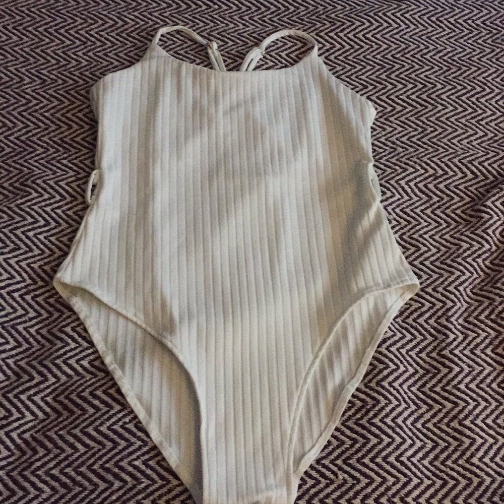 Women’s White Bodysuit
